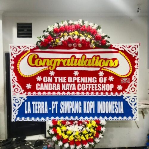 Papan Bunga Congratulation AlfanFlorist Jakarta